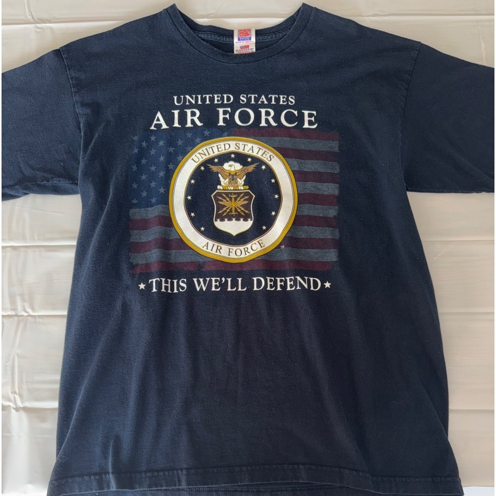 U.S. Air Force T shirt Made‎ in USA Large